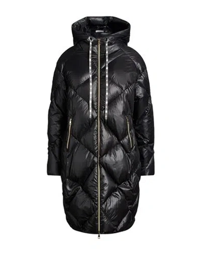 Annie Paris Woman Puffer Black Size 6 Polyester