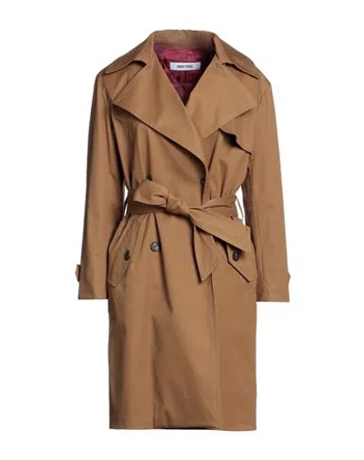 Annie Paris Woman Down Jacket Camel Size 10 Polyester In Beige