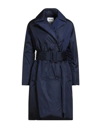 Annie Paris Woman Puffer Midnight Blue Size L Polyamide