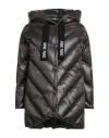 Annie Paris Woman Puffer Taupe Size 10 Polyamide In Gray