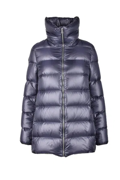 Annie Paris Zip Down Jacket - Blue