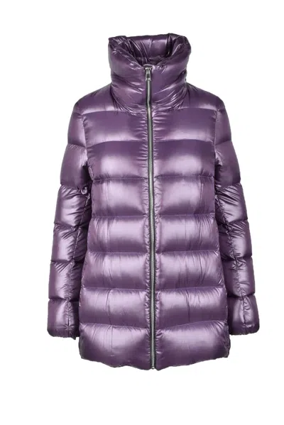 Annie Paris Zip Down Jacket - Purple