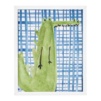 Annie Selke Albert Alligator Wall Art