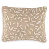 Annie Selke Amelia Embroidered Decorative Pillow Cover In Natural