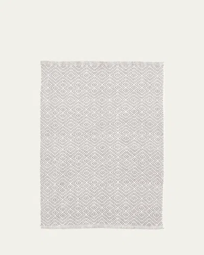 Annie Selke Annabelle Grey Handwoven Indoor/outdoor Rug, 10' X 14'