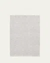 Annie Selke Annabelle Grey Handwoven Indoor/outdoor Rug, 9' X 12' In Grey
