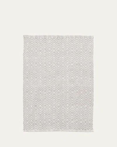 Annie Selke Annabelle Hand-woven Indoor/outdoor Rug In Grey