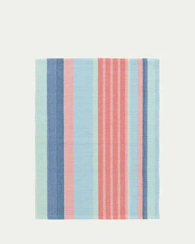 Annie Selke Aruba Stripe Handwoven Cotton Rug, 3' X 12'