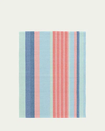 Annie Selke Aruba Stripe Handwoven Cotton Rug, 4' X 6'