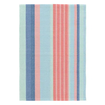 Annie Selke Aruba Stripe Handwoven Cotton Rug - 6x9