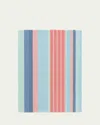 Annie Selke Aruba Stripe Handwoven Cotton Rug, 9' X 12' In Orange