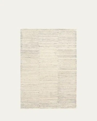 Annie Selke Avery Pewter Blue Hand-tufted Wool Rug, 10' X 14'