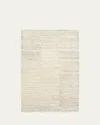 Annie Selke Avery Pewter Blue Hand-tufted Wool Rug, 5' X 8' In Pewter Blue