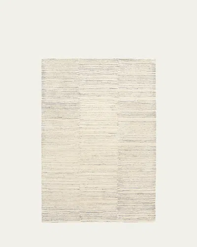 Annie Selke Avery Pewter Blue Hand-tufted Wool Rug, 8' X 10'