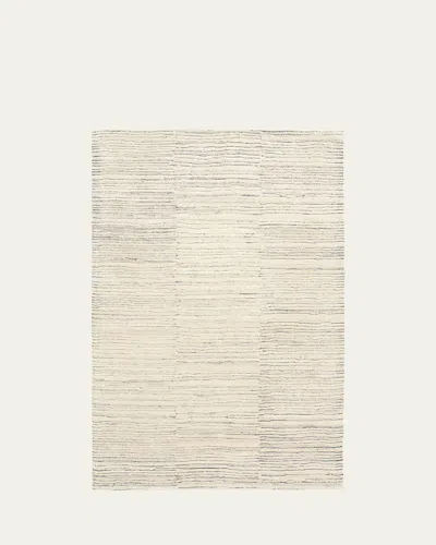 Annie Selke Avery Pewter Blue Hand-tufted Wool Rug, 9' X 12'