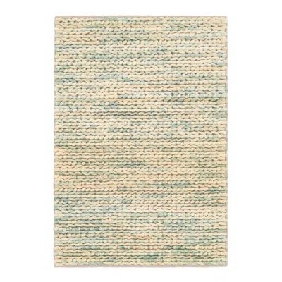 Annie Selke Avril Sky Handwoven Jute Rug - 3x5 In Blue