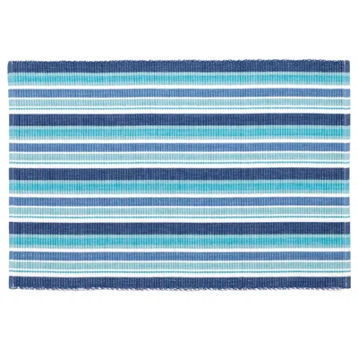 Annie Selke Bluemarine Stripe Placemat Set Of 4