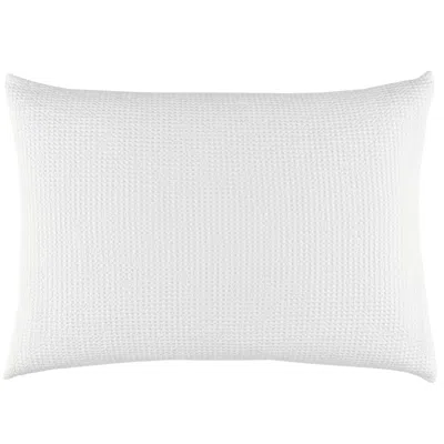 Annie Selke Bubble White Matelasse Sham - Dutch Euro