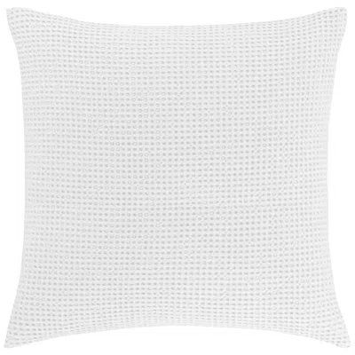 Annie Selke Bubble White Matelasse Sham - Euro