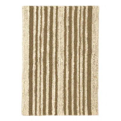 Annie Selke Calder Stripe Kelp Handwoven Jute Rug - 8x10 In Green
