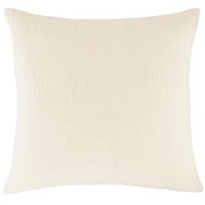 Annie Selke Capitola Ivory Sham In White