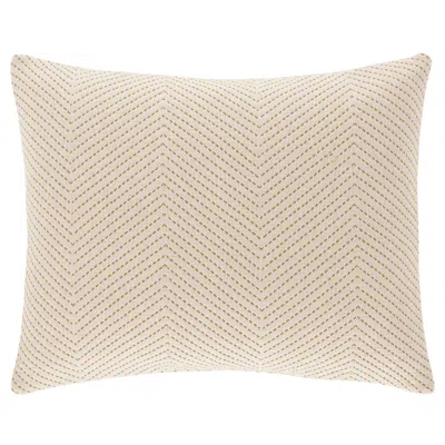 Annie Selke Catalina Ivory Matelasse Sham - Standard In White