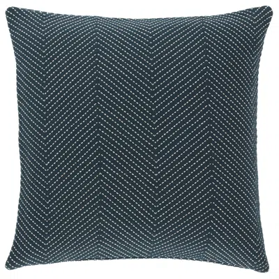 Annie Selke Catalina Slate Blue Matelasse Sham