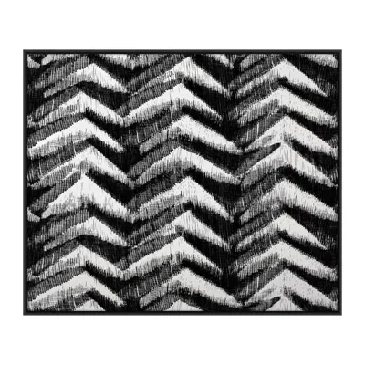 Annie Selke Contrast Peaks Wall Art - Small In Black