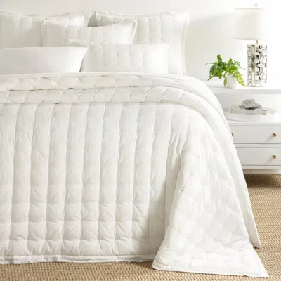 Annie Selke Cozy Cotton Ivory Puff - Twin/twin Xlarge In White