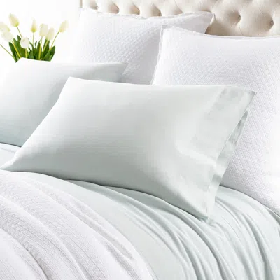 Annie Selke Cozy Cotton Sky Sheet Set - King In Blue