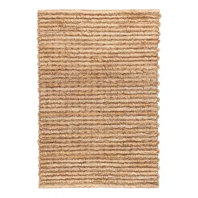 Annie Selke Dunes Natural Handwoven Jute Rug - 9x12 In Brown