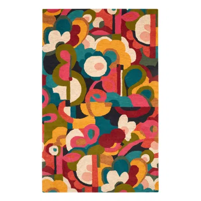 Annie Selke Field Of Dreams Multi Hand Tufted Wool Rug - Runner-2.5x8
