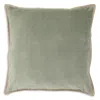 Annie Selke Gehry Decorative Pillow Cover, Square In Desert Sage