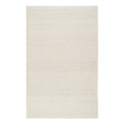 Annie Selke Haverhill Natural Handwoven Cotton Rug - 8x10 In Brown