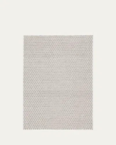 Annie Selke Honeycomb Ivory/grey Handwoven Rug, 3' X 5'
