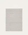 Annie Selke Honeycomb Ivory/grey Handwoven Rug, 9' X 12' In Ivory/grey