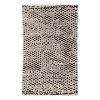 Annie Selke Hugo Hand Knotted Wool Rug - Runner-2.5x8 In Gray