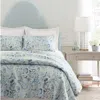 Annie Selke Ines Linen Duvet Cover, King In Blue