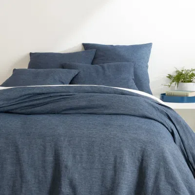 Annie Selke Jovi Linen Ink Duvet Cover - King In Black