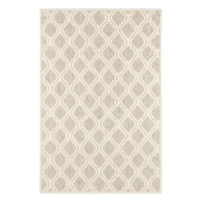 Annie Selke Jude Dove Grey Woven Wool Custom Rug In Gray