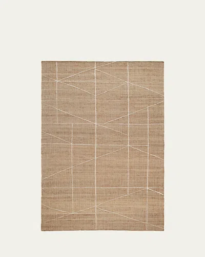 Annie Selke Judson Natural/ivory Handwoven Rug, 8' X 10'