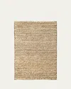 Annie Selke Jute Natural Handwoven Rug, 9' X 12' In Natural