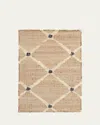 Annie Selke Kali Natural Handwoven Rug, 9' X 12' In Natural