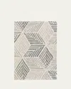 Annie Selke Karari Blue Hand-hooked Rug, 3' X 5' In Blue