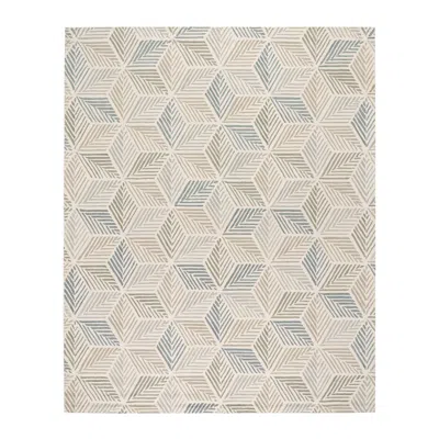 Annie Selke Karari Blue Hand Hooked Wool Rug - 8x10