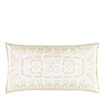 Annie Selke Knight Wood Cutwork King Sham In Natural