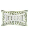 Annie Selke Knight Wood Cutwork King Sham In Olive