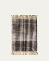 Annie Selke Kuba Black Handwoven Rug, 3' X 5' In Black