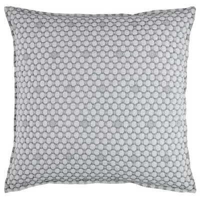 Annie Selke Lodi Black/white Matelasse Sham - Euro In Multi