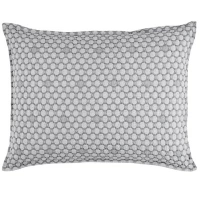 Annie Selke Lodi Black/white Matelasse Sham - Standard In Multi